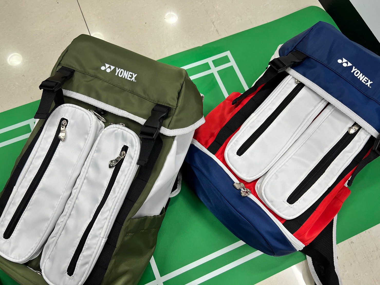 YONEX｜後背包 BAG32023TR-019 紅/白/藍：圖片 3