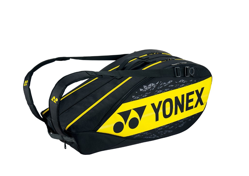 YONEX｜九支裝拍袋 BA92226-824 黑/黃