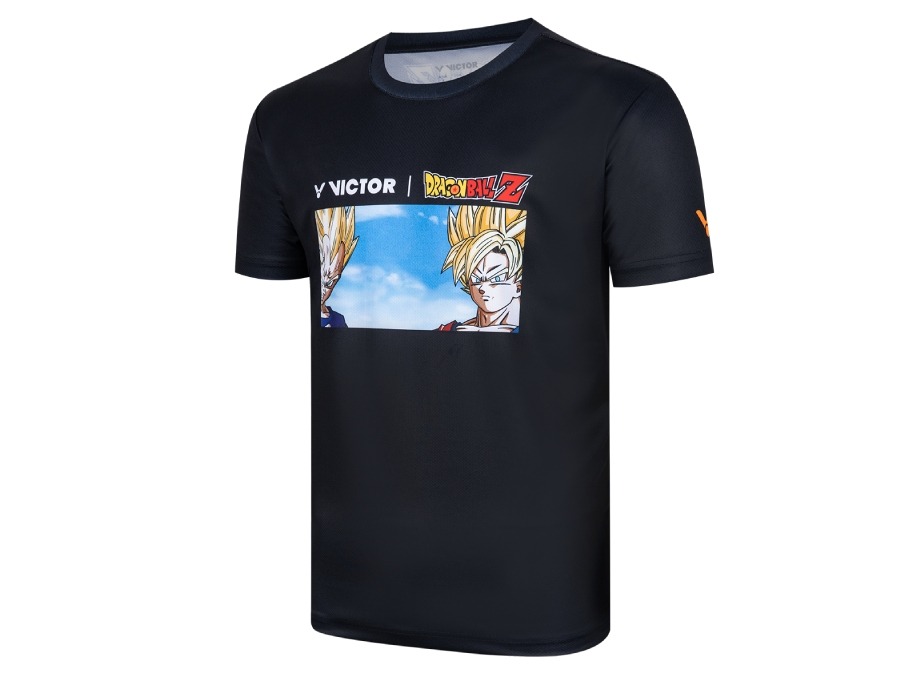 VICTOR｜聯名運動T恤 T-501DBZ C 黑色：圖片 2