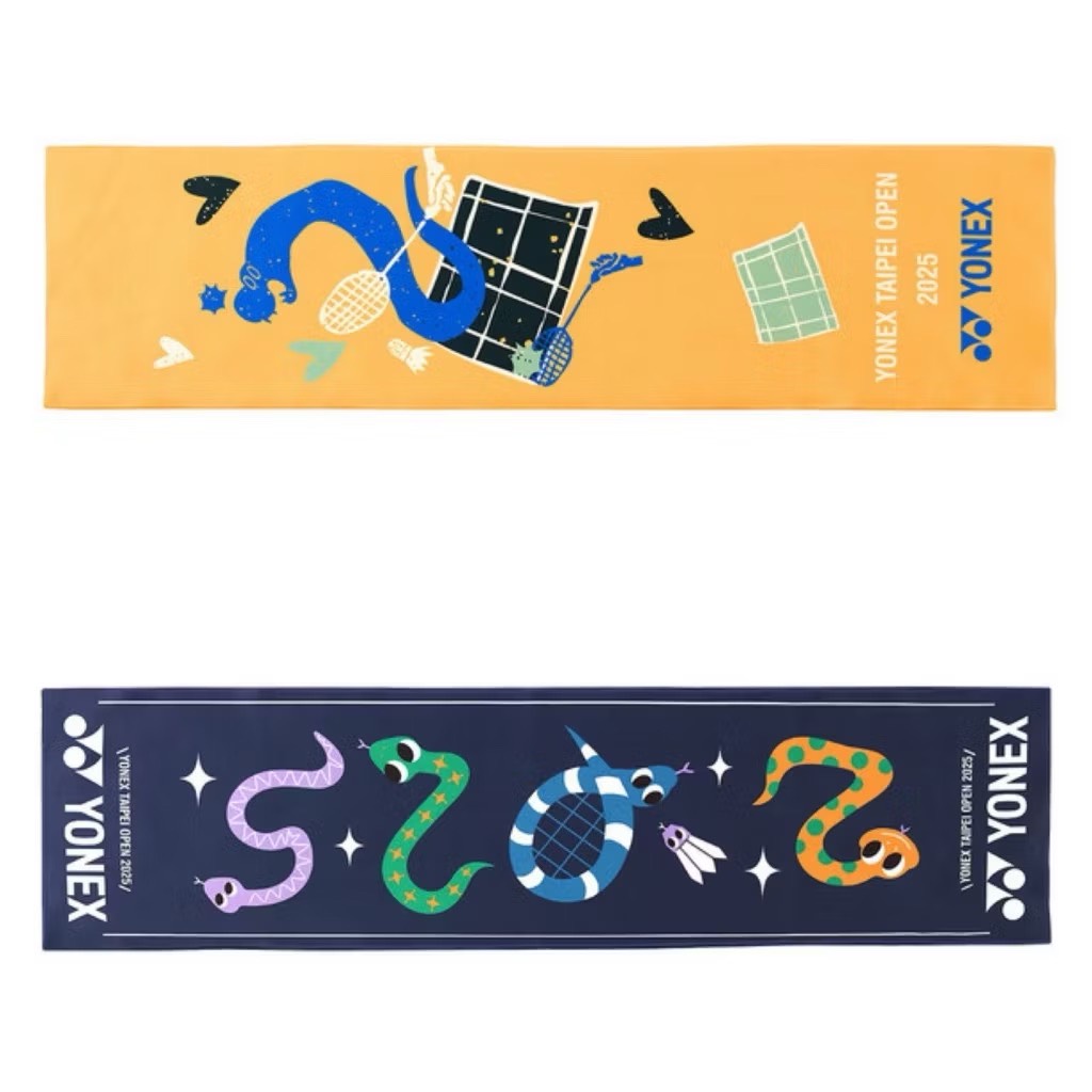 YONEX｜運動毛巾 YOBT5602TR 蛇蛇2025款 台北公開賽限定：圖片 3