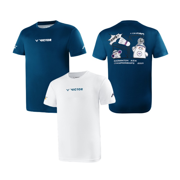 VICTOR｜短袖上衣 T-BAC2501 2025年亞洲羽毛球錦標賽系列商品