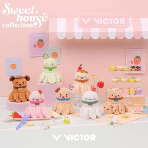 VICTOR｜羽球甜點系列絨毛吊飾 PG6027