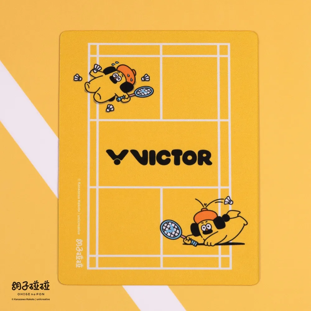 VICTOR｜聯名滑鼠墊 C-P00VKM2503 胡子碰碰 高雄大師賽