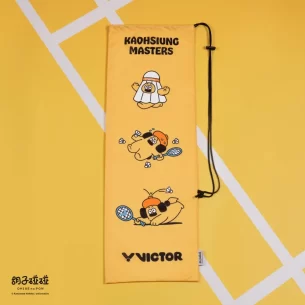 VICTOR｜聯名拍套 A9-VKM2502 絨布套 胡子碰碰 高雄大師賽
