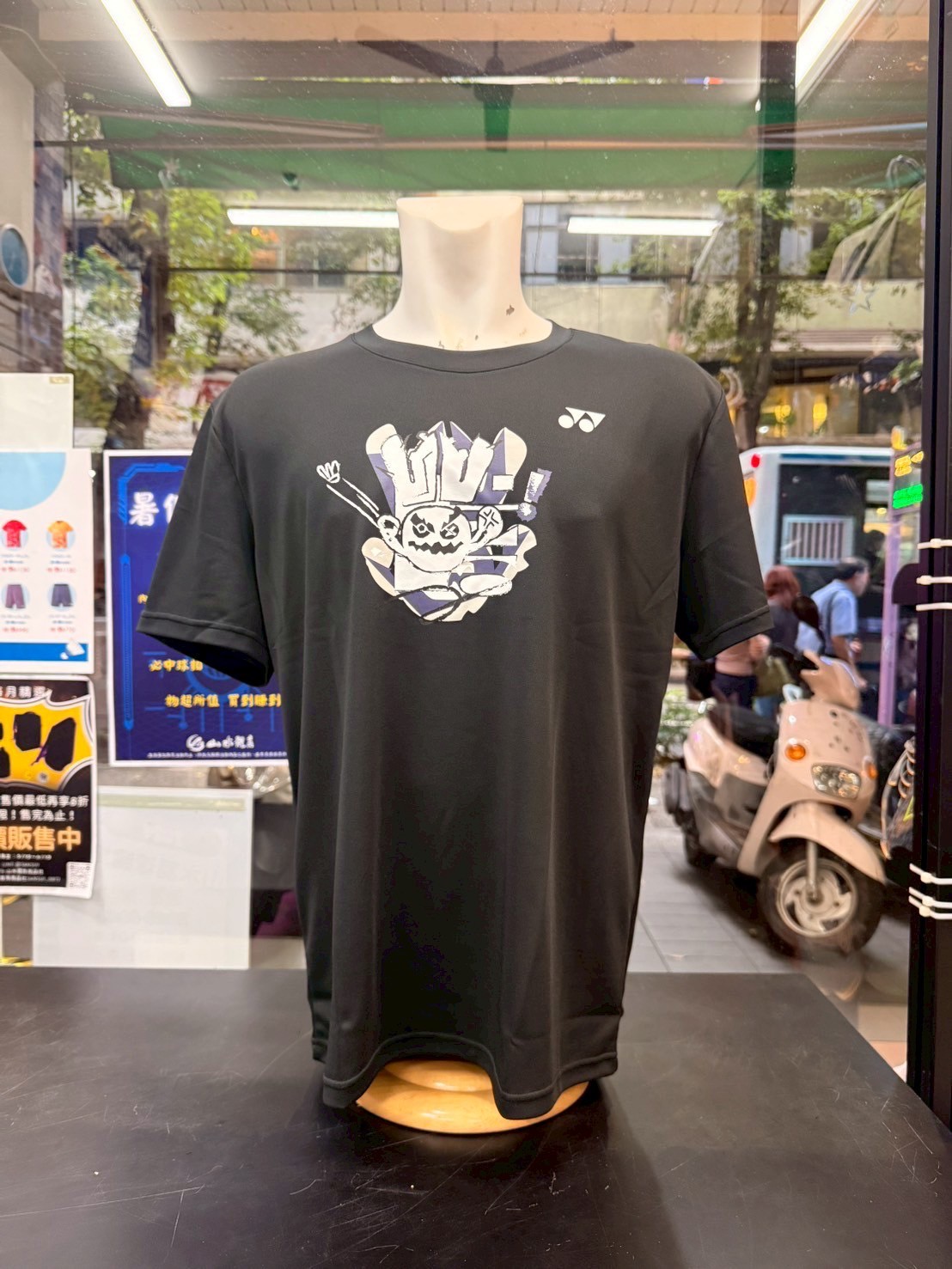 YONEX｜短袖上衣 11575TR 羽球小子印花上衣