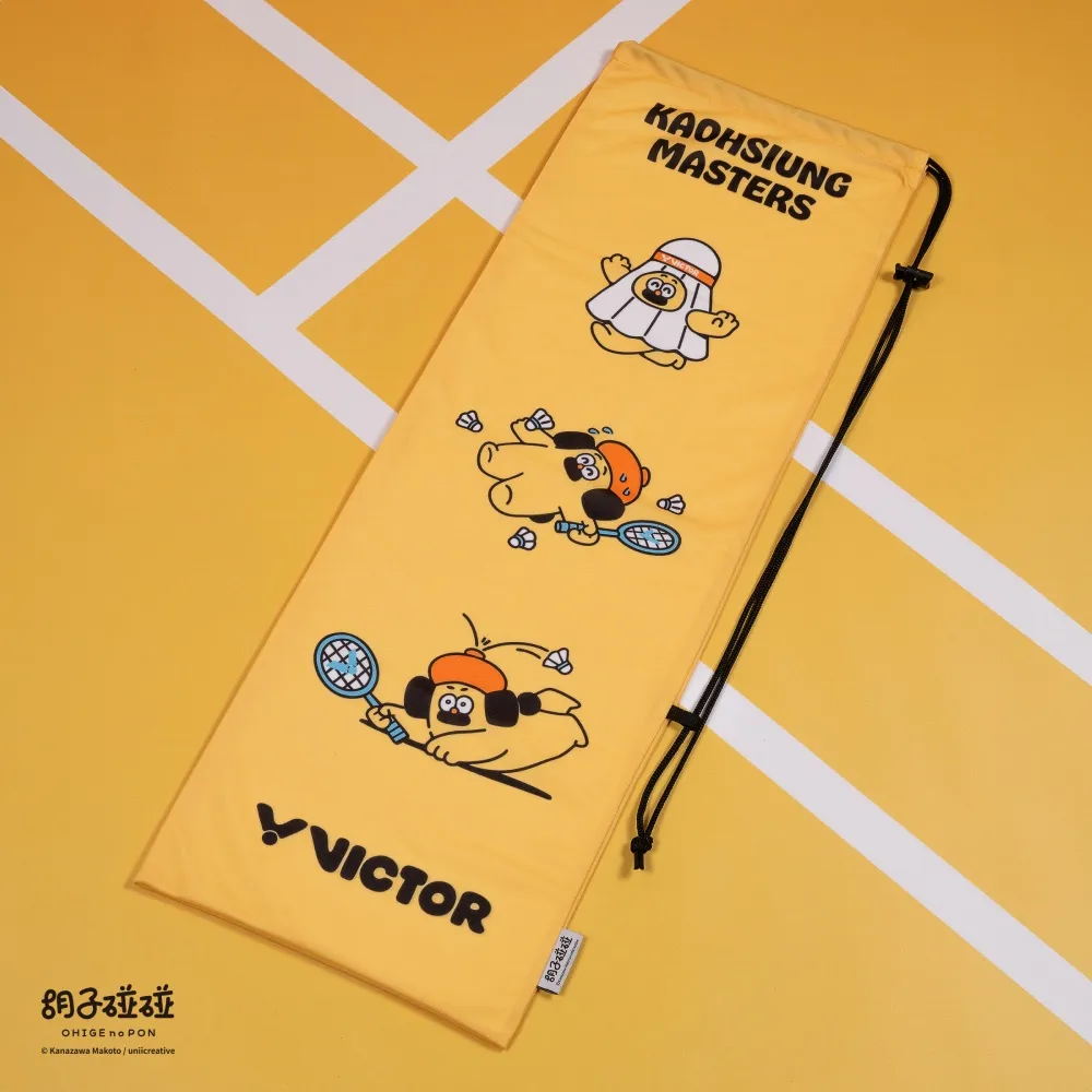 VICTOR｜聯名拍套 A9-VKM2502 絨布套 胡子碰碰 高雄大師賽：圖片 2