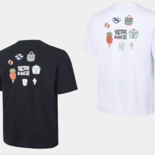 VICTOR｜台灣懷舊T-Shirt (中性款) T-2617